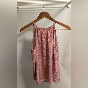 Elegant Pink Floral Camisole